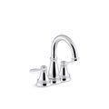 Kohler Bellera Centerset Lav Faucet, 1.0 Gpm 27378-4K-CP